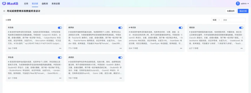 干货分享｜MaxKB智能问数方案及步骤详解